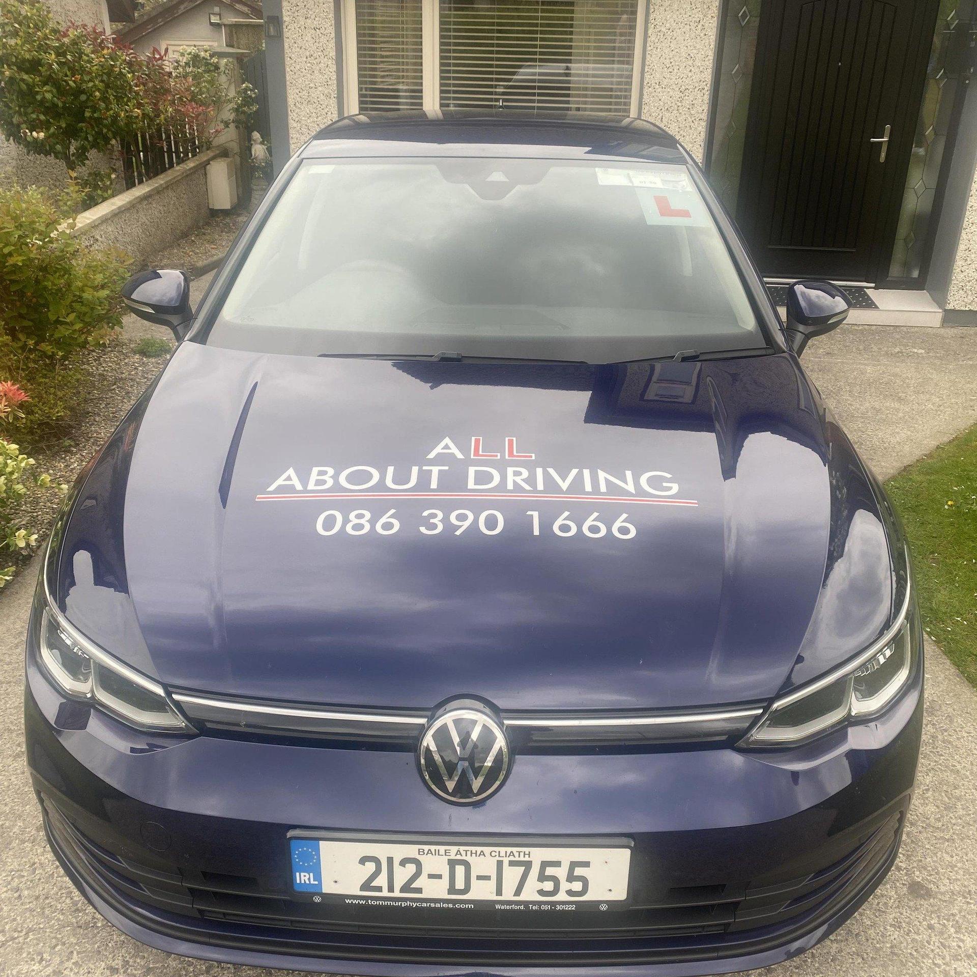 All About Driving Front of Car